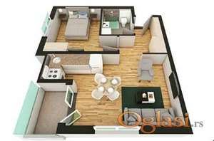 ~ Dvosoban stan sa PDV-om na Telepom ~